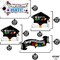 Graduation Party Balloons 2026 – 38-Inch Large Graduation Cap Foil Balloon Set for Kindergarten & Class of 2026 Decorations